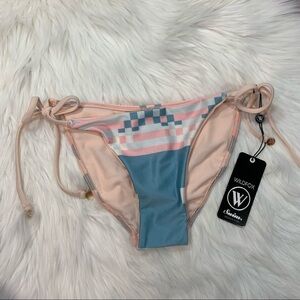 NWT Wildfox String Bikini Bottom Small